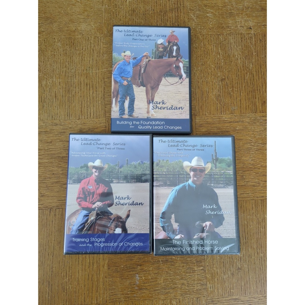 ULTIMATE‎ LEAD CHANGE SERIES - Mark Sheridan Quarter Horses - Horse Training DVD